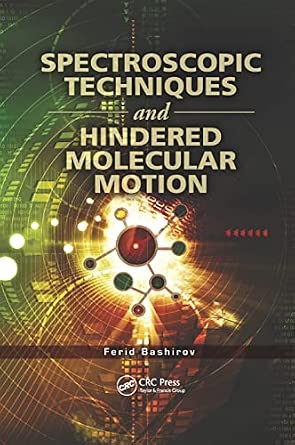 Spectroscopic Techniques and Hindered Molecular Motion book cover