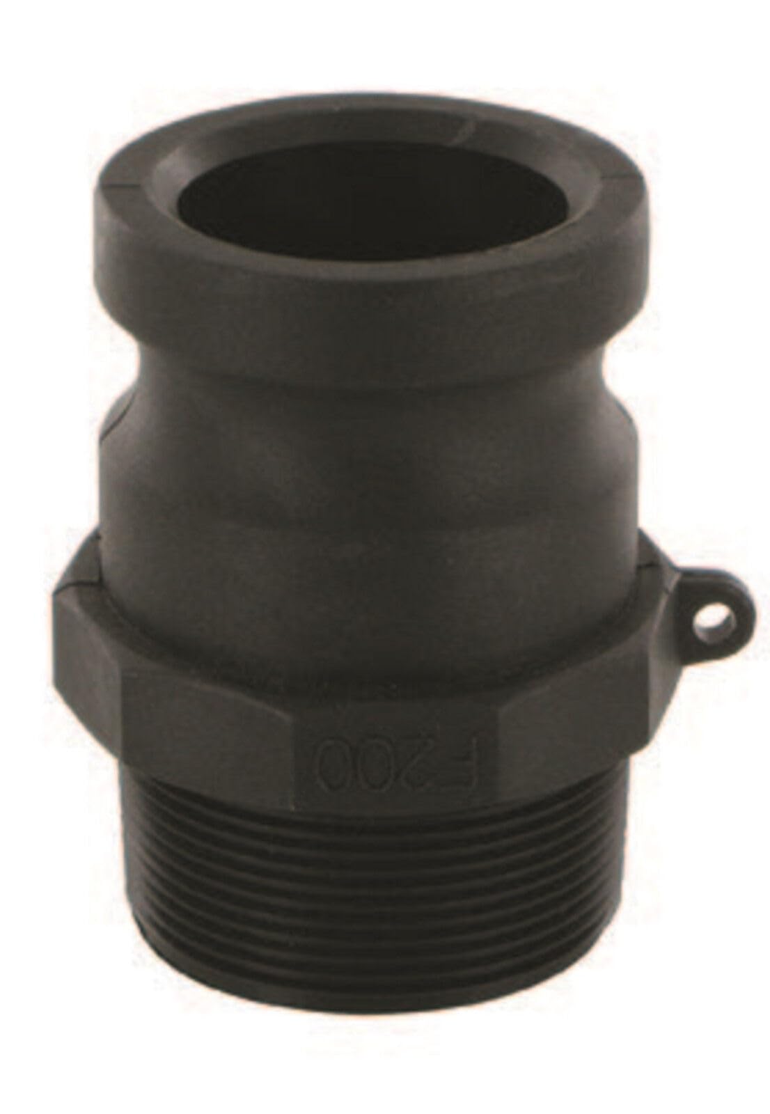 CAMLOCK LAYFLAT Hose Coupling Fitting, Male Female - Type A B C D E F DC DP CAM & Groove (Type F - (Cam M to BSP M), 2")