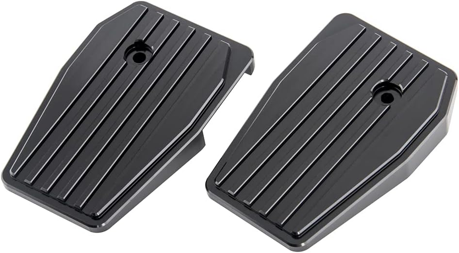 Motorcycle Wide Fat Foot Pegs Pedals Pad Rest for Honda REBEL CMX500 CMX300 CMX 500 300 2017-2025 Aluminum Footrests Foot Step Board Extension (Black)