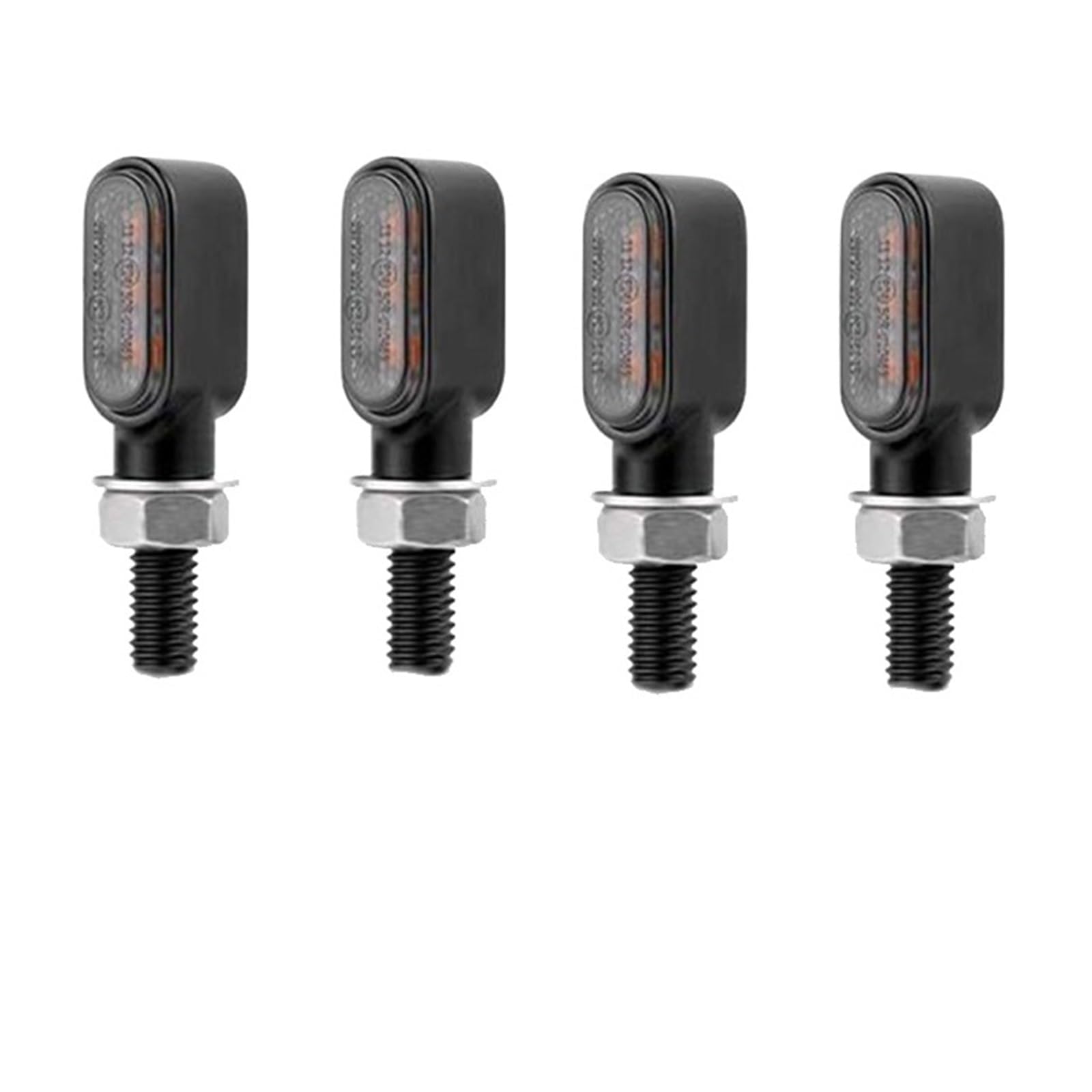Indicadores de motocicleta Intermitente para motocicleta Para Kawasaki Z900RS ZZR600 Z250 EX250 EX300, luz de señalización LED de 12 V, luces intermitentes de 3 y 6 LED.