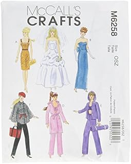 Fashion Clothes For 11_" Doll, M6258, One Size Only