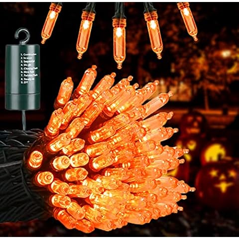 Joomer Halloween Naranja Guirnalda Luces Cover