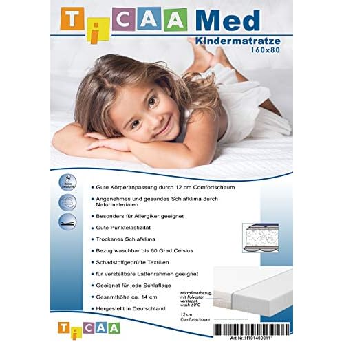 Ticaa Kindermatratze MedAllergen 80x160