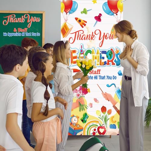 Décoration de porte de salle de classe kit cadeau pour enseignants