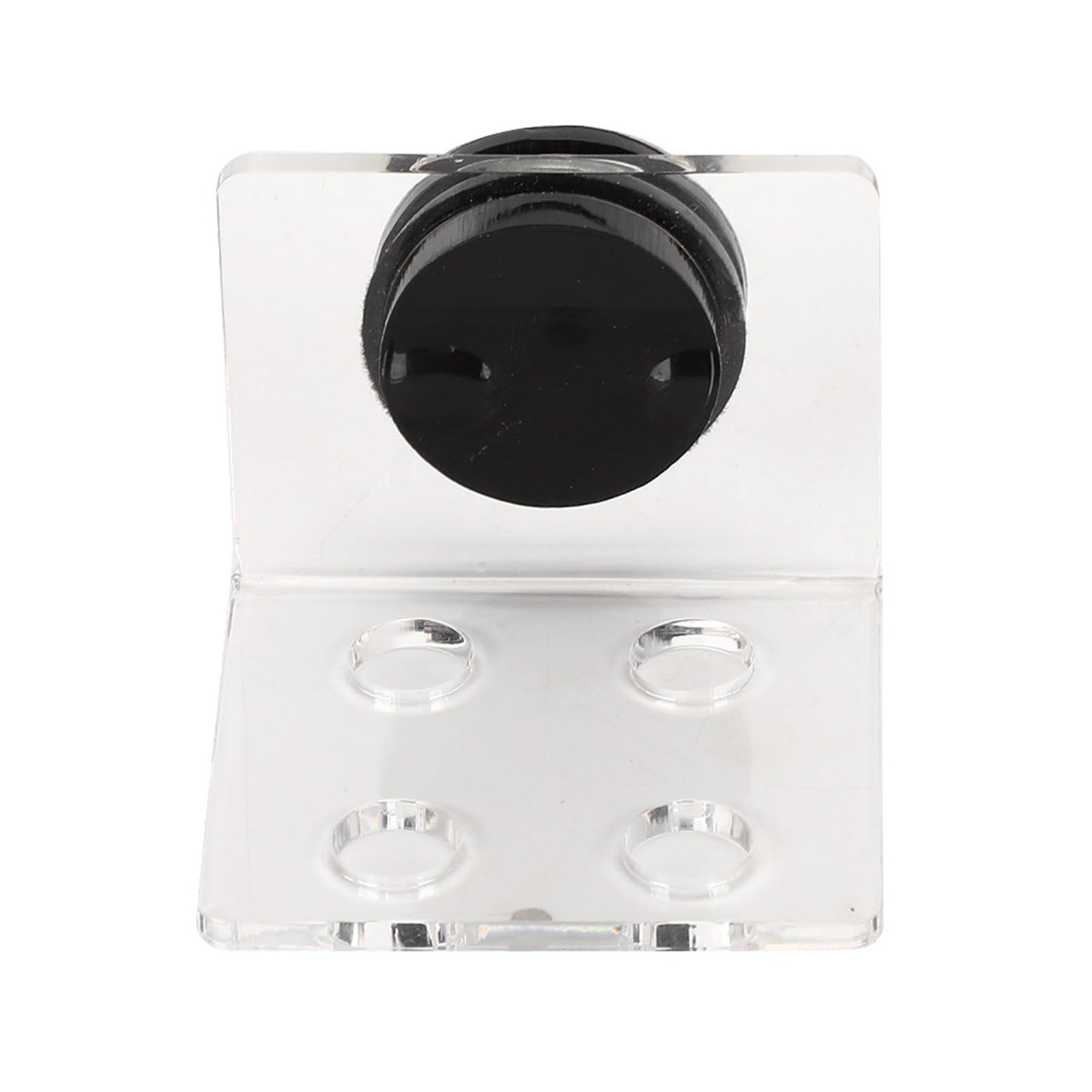 Glomora Coral Frag Rack, Acrylic Magnetic Coral Frag Holder Support with Strong Magnet, 4-Hole Design for Healthy Growth in Aquarium Fish Tank