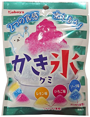 カバヤ かき氷グミ 55g（カバヤ食品）の口コミ・レビュー・評判、評価