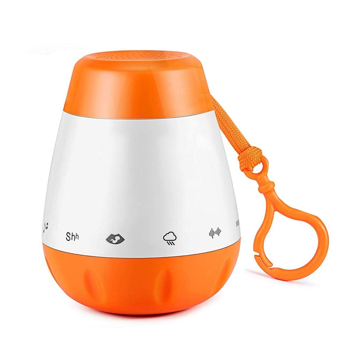 Noise Machines for Baby, Baby Sleep Soother White Noise Machine with Voice Sensor & Built-in Battery, USB Charging, Includes 6 Soothing Sounds for Children Relax Back to Sleep