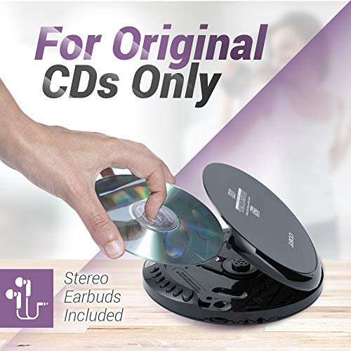 Coby Portable Compact Anti-Skip Cd Player – Lightweight & Shockproof Music Disc Player W/ Pro-Quality Earbuds - For Kids & Adults - Home Car & Travel #TOP7