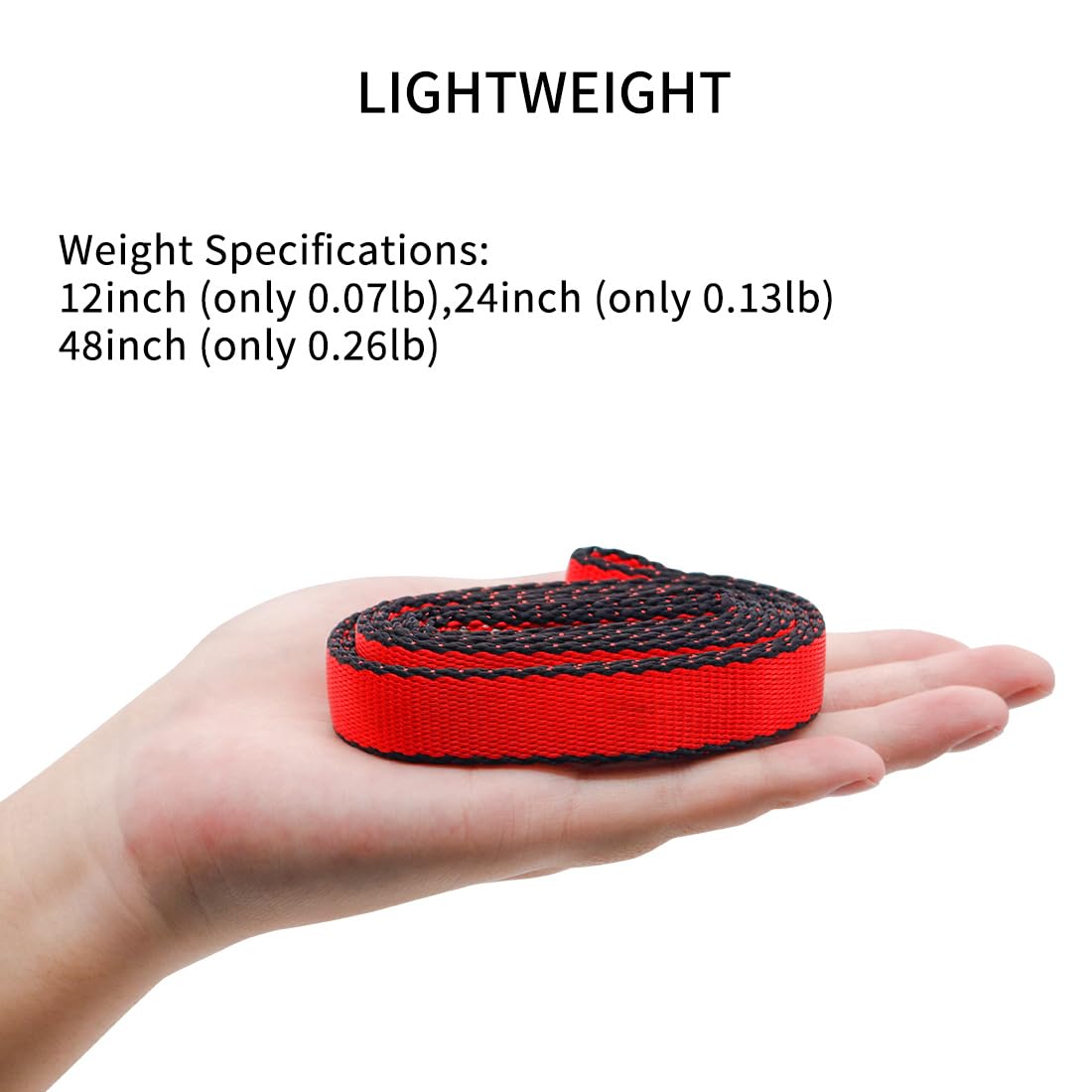 NewDoar CE e UIAA certificati Imbracatura da Arrampicata in Nylon 16mm 22KN 4840LB Sling Runners per Arrampicata su Roccia,Sistema di Ancoraggio,Discesa in Corda Doppia,Lavoro sugli alberi-RD/24''/1