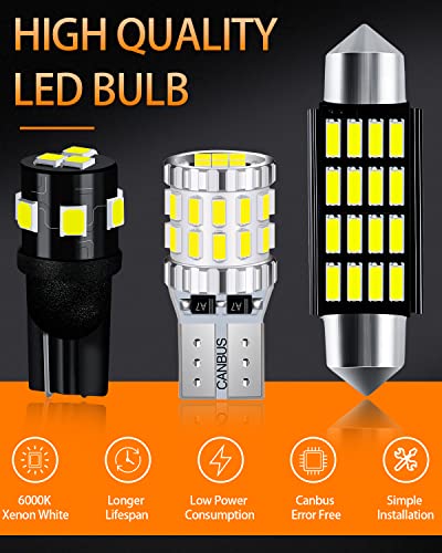 Kit de 9 Bombillas LED Blancas para Ford F150 2009-2014 miniatura 2