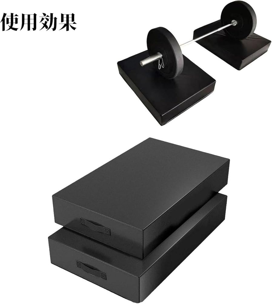 2個ドロップパッド ダンベル マット ウェイトリフティング衝突マット 厚さ15cm 防音 キズ防止 衝撃吸収 PVCレザー製床保護マ