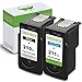 GREENBOX Re-Manufactured Ink Cartridge Replacement for Canon PG-210XL 210 XL CL-211XL 211 XL Used in Canon IXMA IP2702 MP495 MP490 MP250 MP260 MP280 MP480 MX340 MX410 Printer (1 Black, 1 Tri-Color)