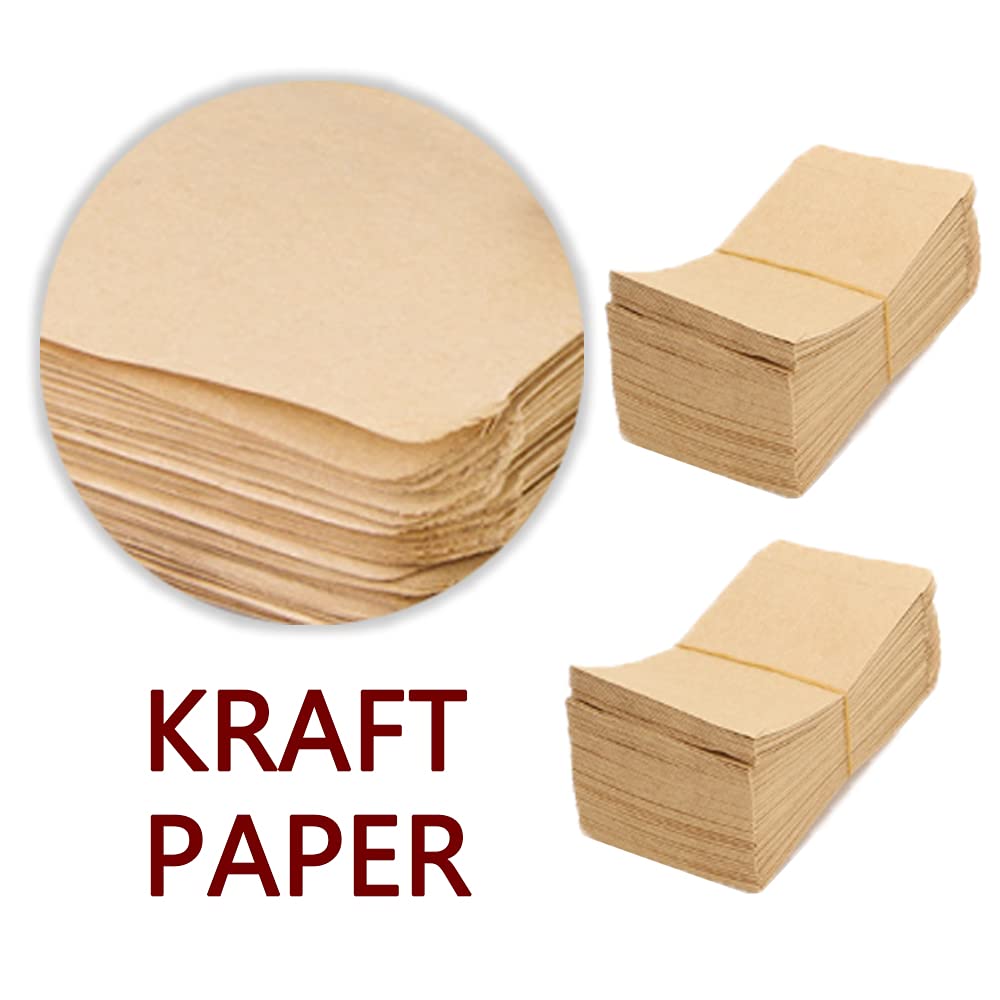 Lot de 200 enveloppes en papier kraft marron pour emballage de pièces de monnaie, bijoux, timbres