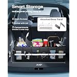 HOTOR Trunk Organizer - Car Organizer with Built-In Leakproof Car Cooler - Image 2