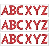 punch board letters  Dr. Seuss� 7\" Punch Out Deco Letters, Red, 143 Per Pack, 3 Packs