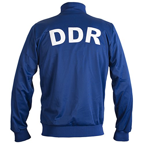 Deutsche Demokratische Republik East Germany DDR 1970's Retro Football Jacket Tracksuit Zipped Jumper Man Top - Image 4