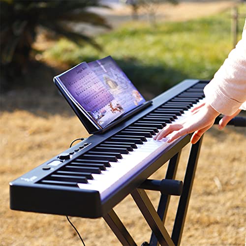 FFYUEEE Piano Électronique Pliante De 88 Key, Contient 128 Tons, Portable Et Facile À Stocker, Piano Électronique À… - Les Beatles, Paul McCartney, John Lennon, RIngo Starr, George Harrison FFYUEEE Piano Électronique Pliante De 88 Key, Contient 128 Tons, Portable Et Facile À Stocker, Piano Électronique À… – Image 7