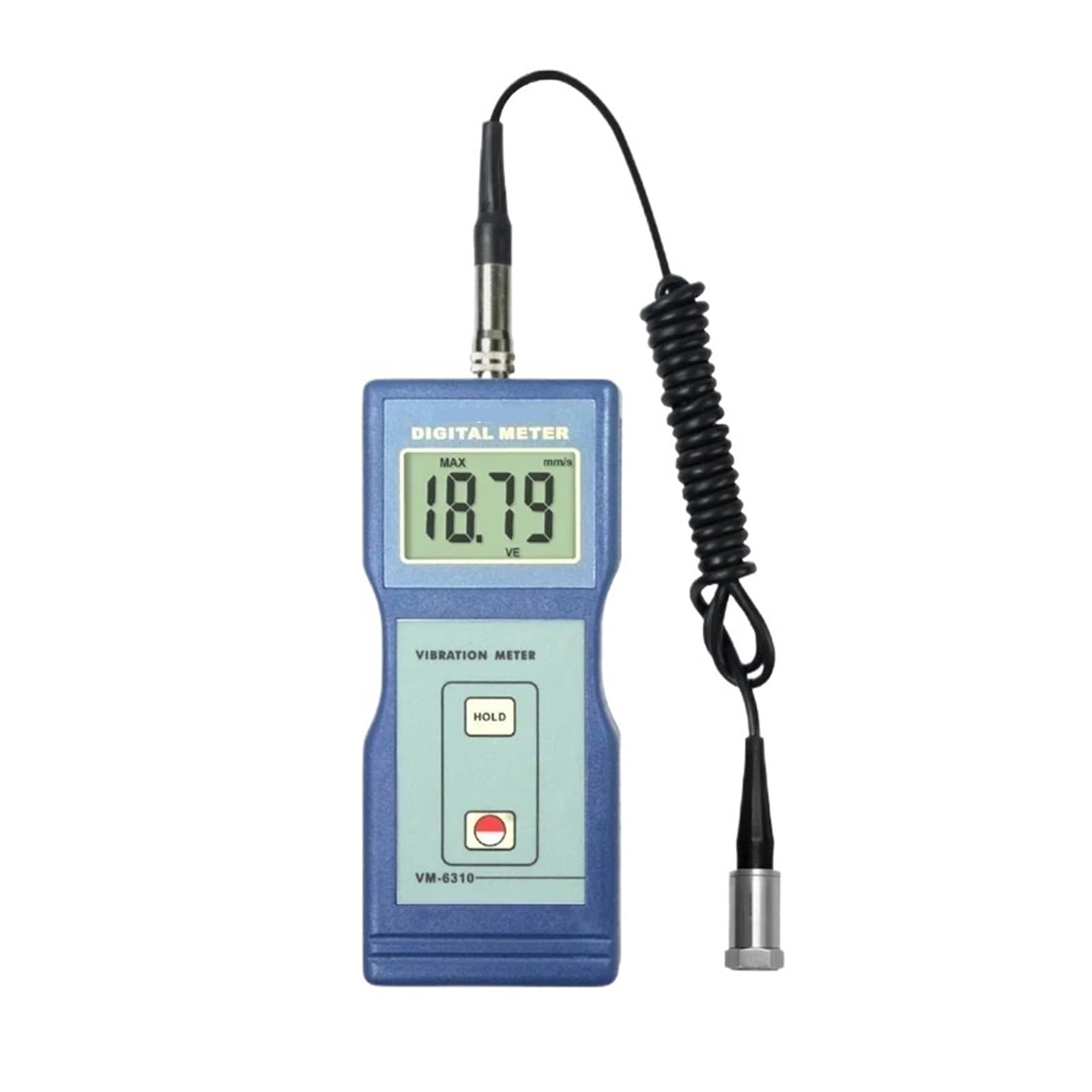 Gqnblvhzupdm Vm6310 Vibration Tester Digital Vibration Meter Tester Gau /20/60 With High Precision For Long-Term Use(Vm6310)