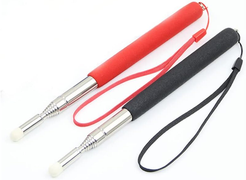 Telescoping Teachers Pointer with Lanyard Handheld Retractable Classroom Electronic Whiteboard Presentation Teaching Pointer Sticks for Teachers Coach Presenter, Extends to 40"