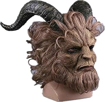 Amazon.co.jp: [XIN YUE] 美女と野獣 コスプレ マスク 野獣（ビースト