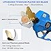 Electric Pruning Shears, Seesii Cordless Branch Pruner with 7.5 Ft High Reach Extension Pole, 30mm Cutting Diameter, 2x 2.0 Rechargeable Battery, Power Pruner for Tree Branch Flowering Brushes