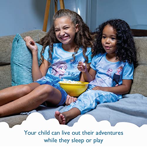 Disney Girls' Frozen 2 2-Piece Loose-Fit Button Down Pajamas Set , Winter Love 2, 2T #TOP1