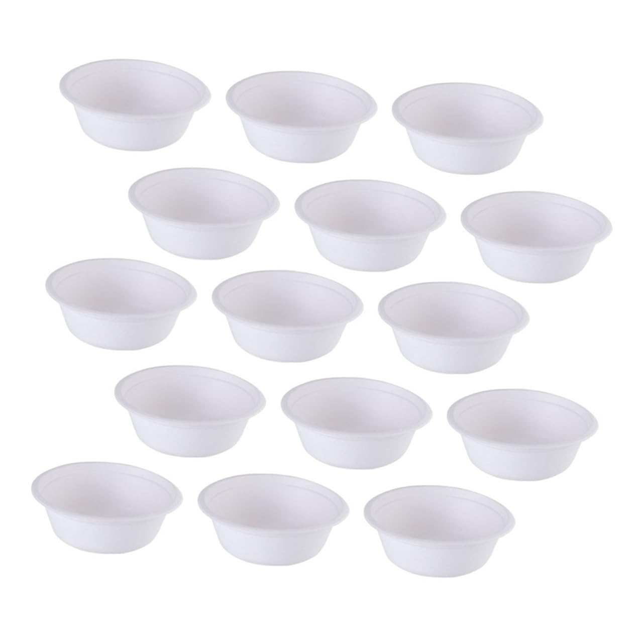 Bol en papier jetable 500ml pour aquarelle et bricolage enfant | Lot de 50