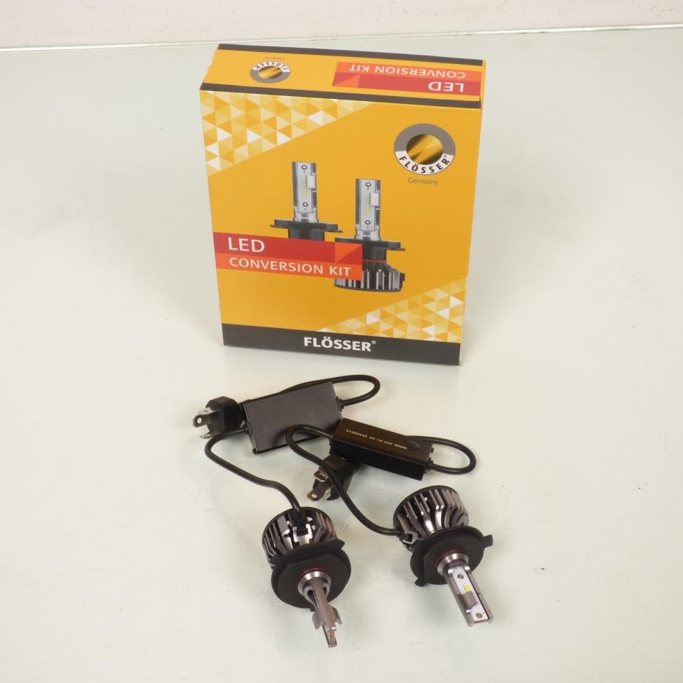 Ampoules LED H4 Flosser moto pour sécuriser vos trajets de nuit