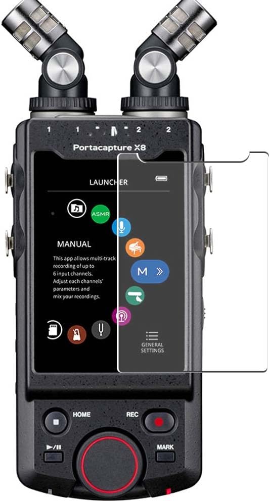 3 Pack Screen Protector, compatible with Tascam Portacapture X8 TPU Film Guard （ Not Tempered Glass Protectors）