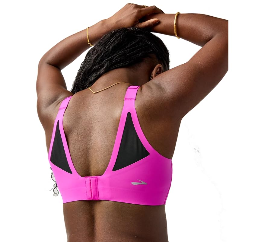 Image of Brooks Women's Racerback 2.0 Sports Bra for High Impact Running, Workouts & Sports with Maximum Support