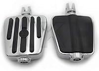 Vista 12 de SMT- Mini tablas de suelo cromadas con adaptadores compatibles con Harley 2018 y posteriores FXBB FXBR FXBRS FXLR [B07P6DJM8F]