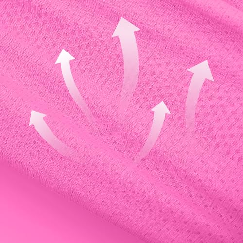 Image of MathCat Seamless Workout Tops for Women Short Sleeve Yoga Running Shirts,Breathable Athletic Compression Shirt Women XS-XL