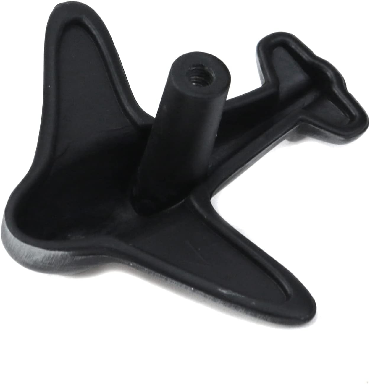 4 Pcs Airplane Drawer Knob Vintage Cabinet Aircraft Knob Single Hole Airplane Pull Handle Kitchen Hardware Furniture Decoration Drawer ivingroom Dresser Cupboard Wardrobes Knob (Black)