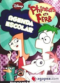 Paperback AGENDA ESCOLAR PHINEAS Y FERB [Spanish] Book