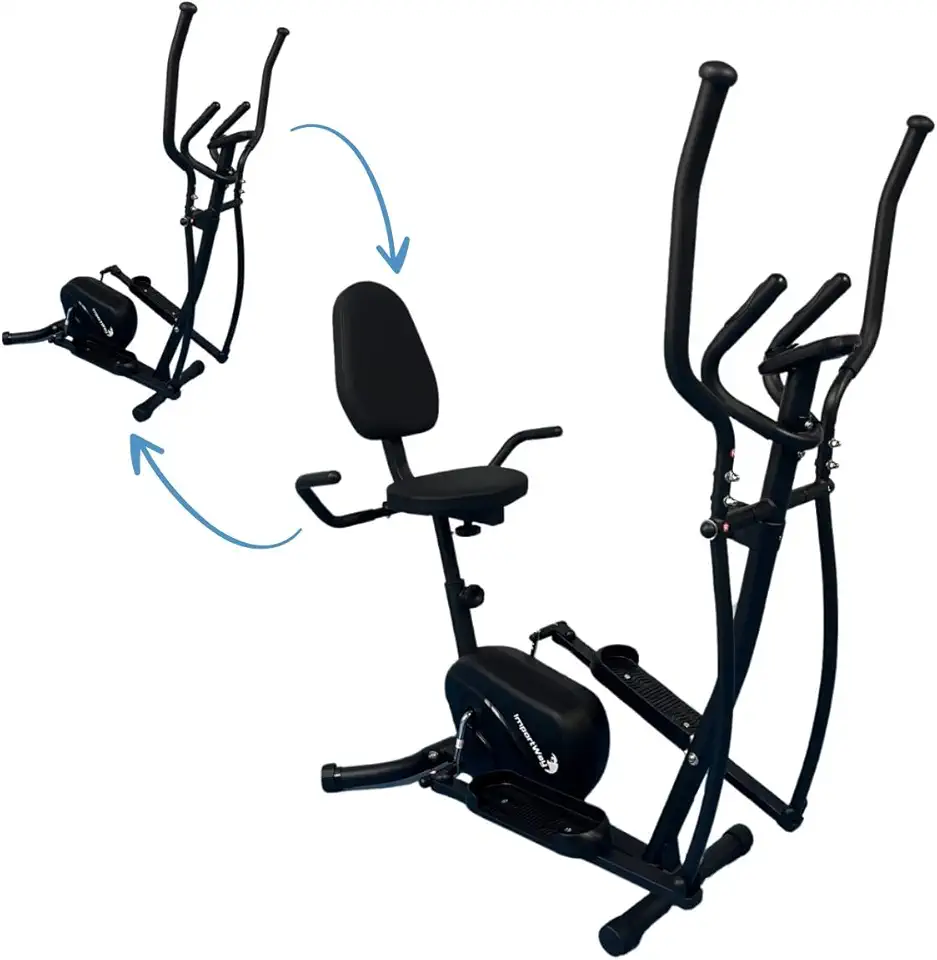 BICICLETA ERGOMÉTRICA HORIZONTAL E ELÍPTICO