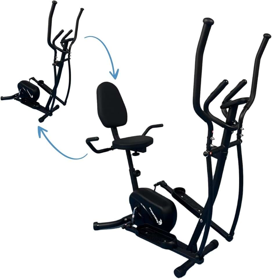 BICICLETA ERGOMÉTRICA HORIZONTAL E ELÍPTICO