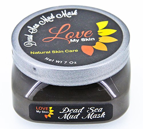 Dead Sea Mud Facial Mask – Ancient Skin Care Treatment for Face and Body + FREE APPLICATOR SPATULA - Anti-Aging Miracle: