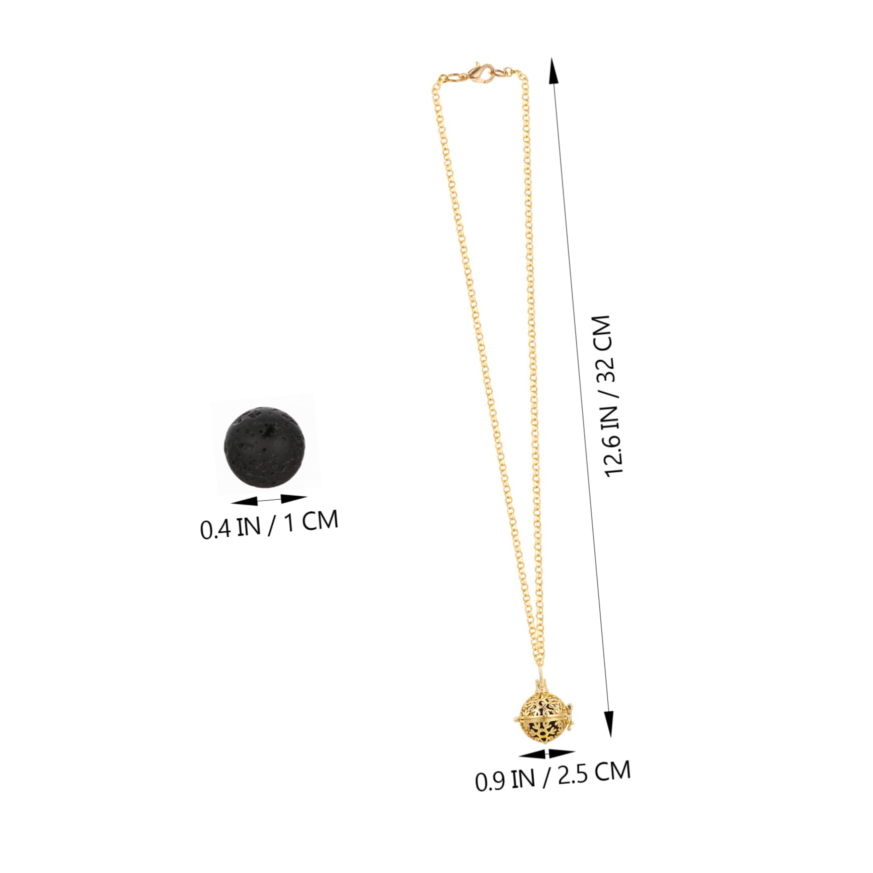 GALPADA collana per le donne collana girocollo collana diffusore di olio Pendente collana medaglione collana aromatica catena profumo Fragranza Collana di fragranze girocollo in pizzo