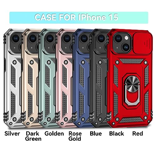 Coque iPhone 15 anti-choc et protection caméra pour éviter les bris d'écran