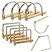 Shaft Locking Pin, ETSAMOR 10pcs Trailer Coupler Pin with 1/4 Inch Diameter for Farm, Trailers, Wagons, Hitches, Couplers, Towing, Lawn, and Garden (Gold)