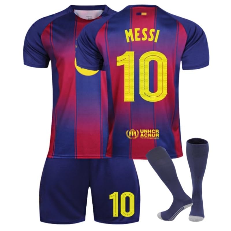 Amazon.co.jp: サッカーユニフォーム キッズ ラミン ヤマル メッシ 25