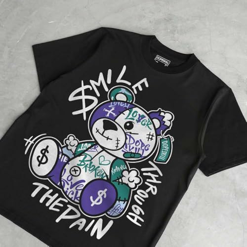 Image of DopeSkill Graphic Tee Streetwear Hip Hop Hypebeast Street Style Unisex T-Shirt Sneaker Colour Matching Shirts Cute Graphic
