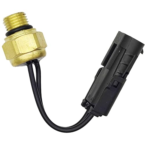 Miniatura 7 de Interruptor de sensor de temperatura del refrigerante RE503242 con arnés de cableado compatible con John Deere Skid Steer Combine Retroexcavadora