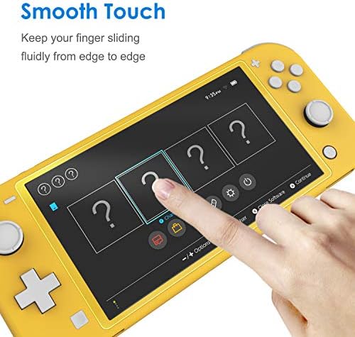 JETech Screen Protector for Switch Lite 2019, Tempered Glass Film, 3-Pack
