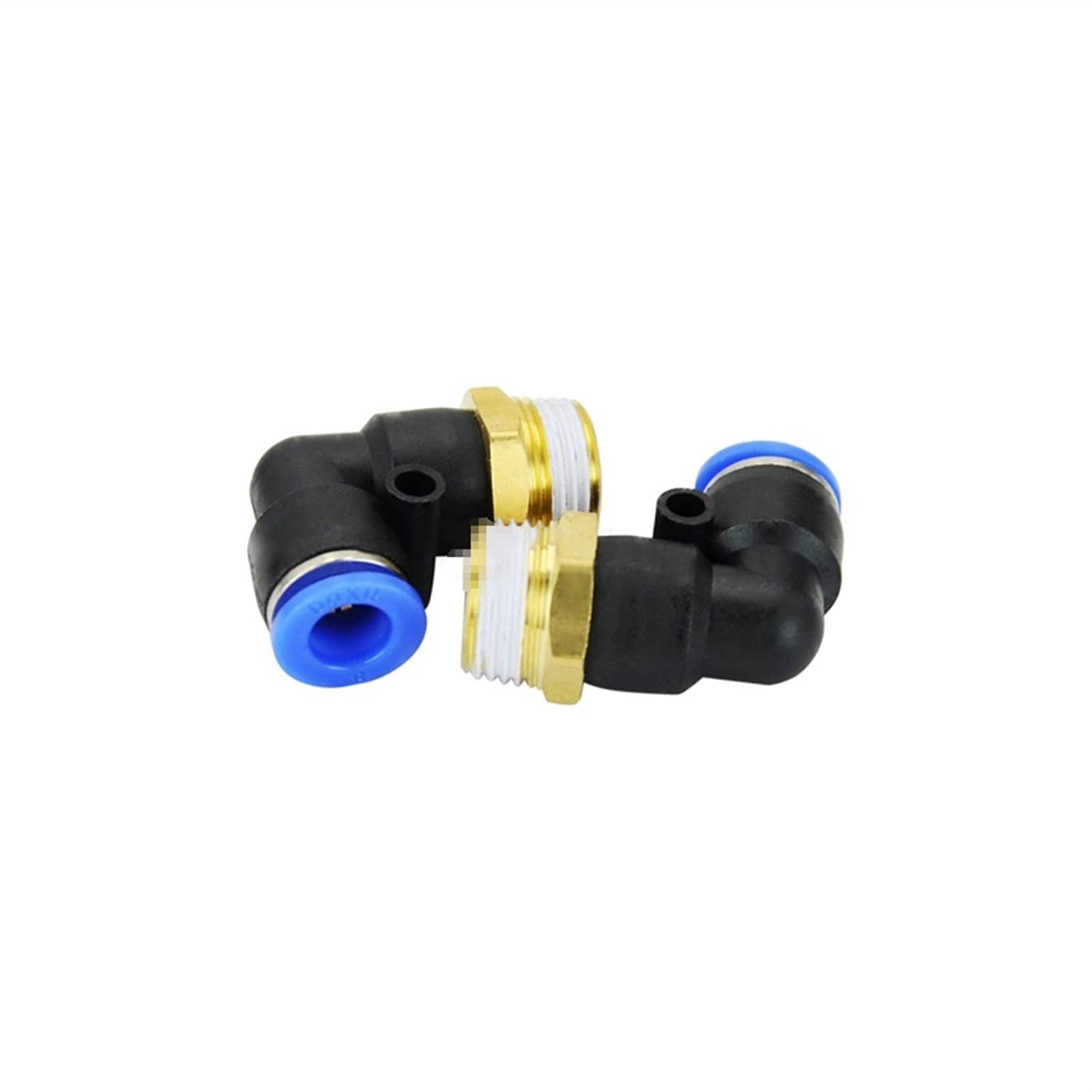 pneumatic connector 10 قطع من pl8-03، 8MM دفع في موصل بلمسة واحدة 3/8" موضوع هوائي سريع المناسب (Size : PL8-03)