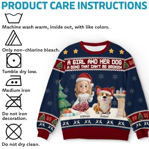 Pawfect House Custom Unisex Ugly Sweatshirt, Personalized Christmas Sweatshirts Gifts for Dog Cat Lovers, Pet Lover Gifts4