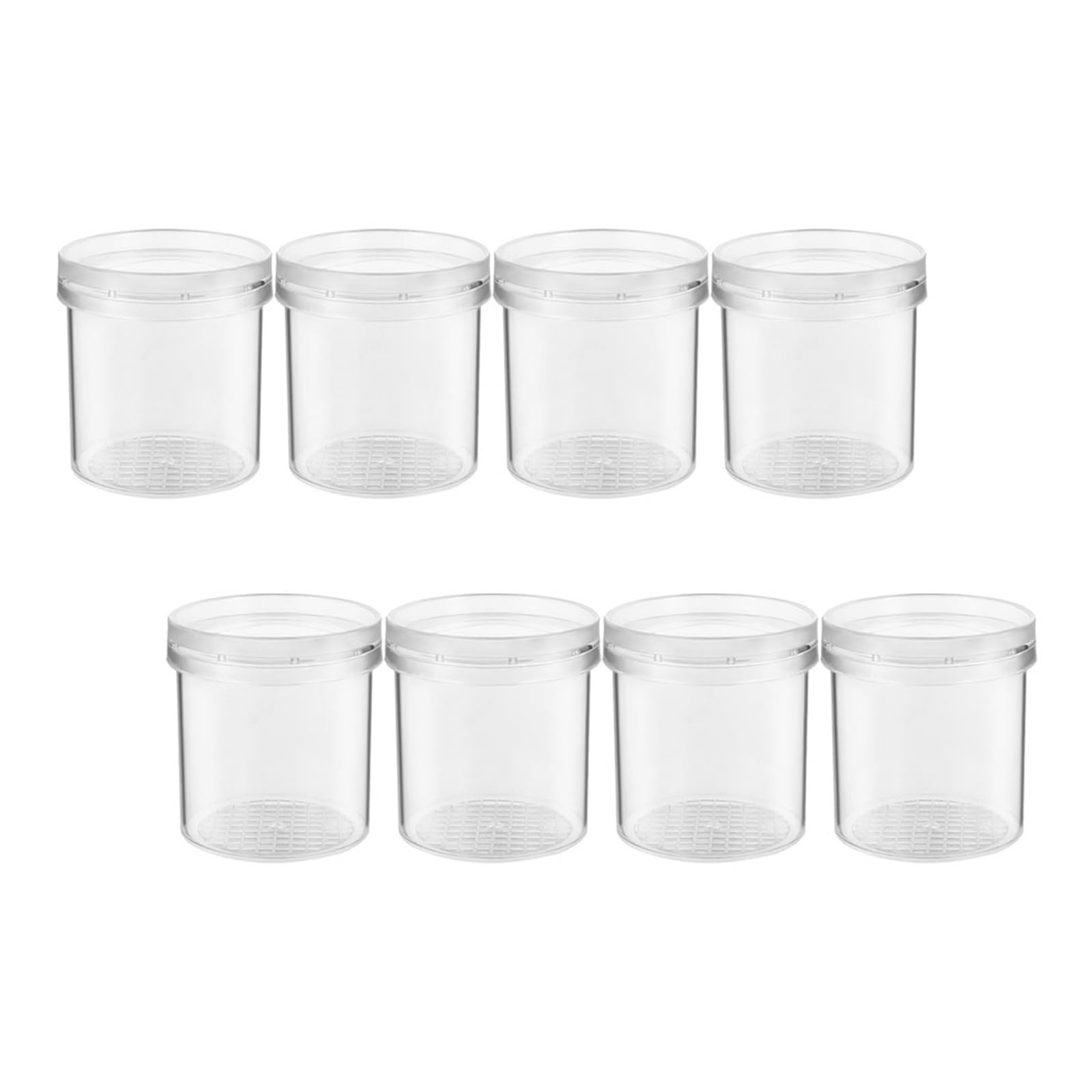 HOMOBABE 8Pcs Portable Magnifying Insect Box Insect Observation Container with High Transparency Design for Nature Exploration for Bug Enthusiasts