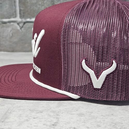 Image of Vexil American Rancher Adjustable Snapback Western Lifestyle Rodeo Southwest Inspired Meshback Hat