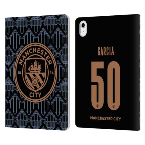 Étui Portefeuille Man City FC Eric Garcia Coque Cuir iPad Air 11 2024 2025