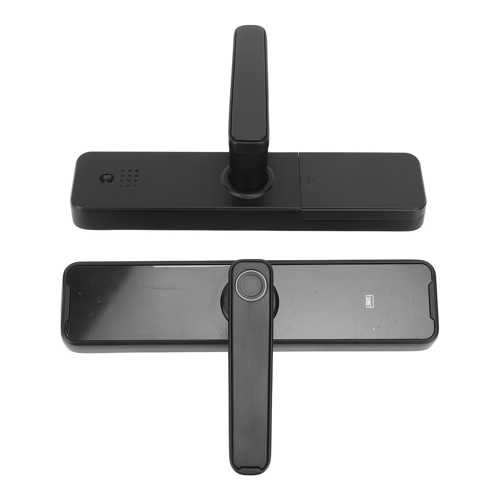Cuifati Smart Fingerprint Door Lock with Handle, Keyless Entry Deadbolt